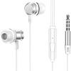 Наушники Borofone BM62 (серебристый/белый)