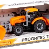 Трактор Полесье Прогресс Снегоуборочный 91772 (оранжевый)
