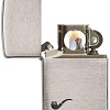 Зажигалка Zippo Pipe Brushed Chrome 200PL-000063