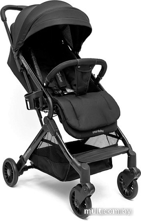 Коляска прогулочная «книга» Amarobaby Voyager (черный)