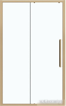 Душевая дверь Grossman Cosmo 130x195 100.K33.02.130.32.00 (золото сатин/стекло прозрачное)