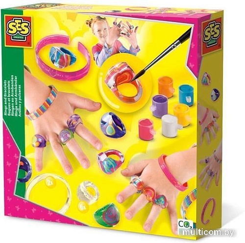 Набор для рукоделия SES Creative Создай свои кольца и браслеты 01007