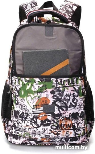 Школьный рюкзак Torber Class X T2743-WHI-BLK