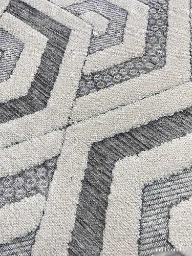 Ковер для жилой комнаты Linea Hali Banco P1341-GREY (1.5x2.3)