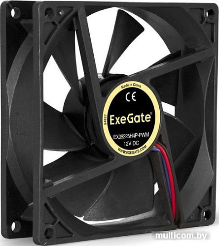 Вентилятор для корпуса ExeGate EX09225H4P-PWM EX283384RUS