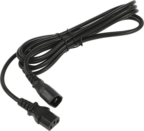 Кабель Hyperline PWC-IEC13-IEC14-3.0-BK