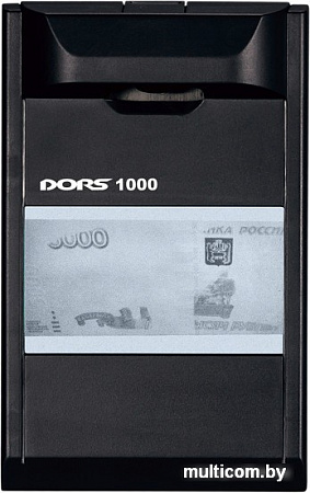 Детектор валют DORS 1000 M3 черный