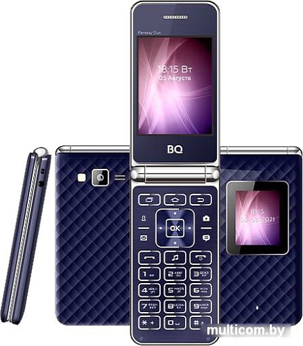 Мобильный телефон BQ-Mobile BQ-2841 Fantasy Duo (синий)