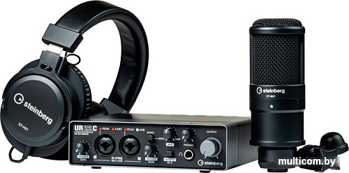 Аудиоинтерфейс Steinberg UR22C Recording Pack