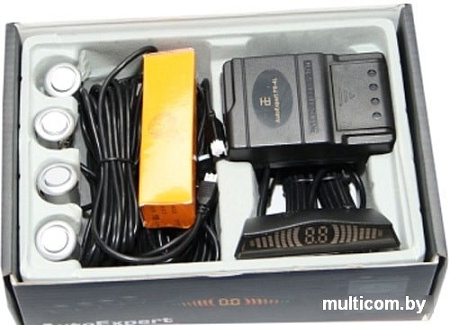 Парковочный радар AutoExpert PS-4L (серебристый)
