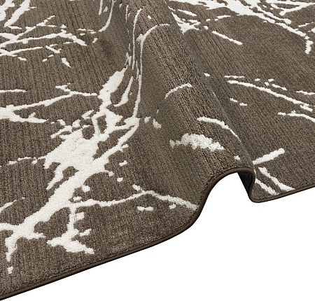 Ковер для жилой комнаты Safyun Bravo SN539-LIGHT-BROWN-OVAL (0.8x1.5)