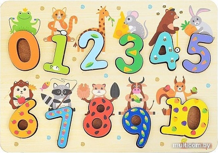 Развивающая игрушка Alatoys Цифры ПЗЛ2505