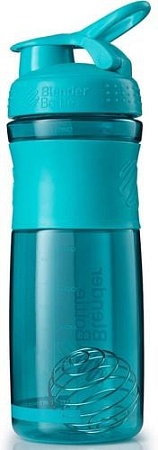 Шейкер спортивный Blender Bottle SportMixer Tritan бирюзовый BB-SM28-CYAN
