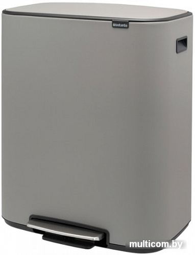 Brabantia Bo Pedal Bin 60 л (минерально-серый)
