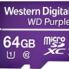 Карта памяти WD Purple WDD064G1P0A microSDXC 64GB