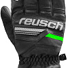 Горнолыжные перчатки Reusch Ski Race VC R-Tex XT 6201257-7021 (р-р 11, Black/White/Neon Green)