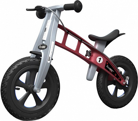 Беговел FirstBIKE Cross с тормозом (красный)