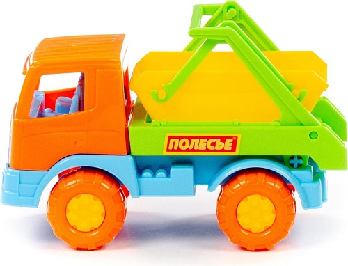 Мусоровоз Полесье Коммунальная спецмашина Тема 61120 (оранжевый)