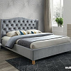 Кровать Signal Aspen Velvet 180x200 (серый)