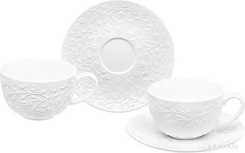 Сервиз Elan Gallery Веточки-цветочки 630059+3