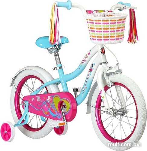 Детский велосипед Schwinn Iris 16 2022 S1691RU (белый/голубой)