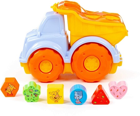 Сортер Полесье Оранжевая корова Самосвал 91710