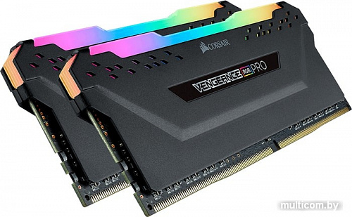 Оперативная память Corsair Vengeance PRO RGB 2x16GB DDR4 PC4-27700 CMW32GX4M2C3466C16