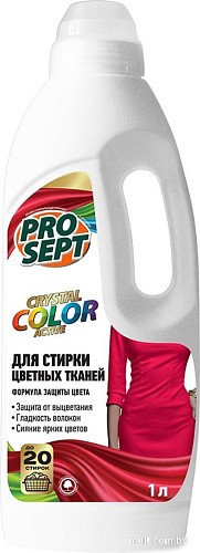 Гель для стирки Prosept Crystal Color концентрат (1 л)