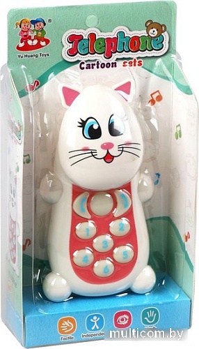 Развивающая игрушка Наша Игрушка Телефончик Мур-мяу 8320-2