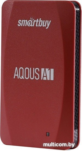 Внешний накопитель Smart Buy Aqous A1 SB128GB-A1R-U31C 128GB (красный)