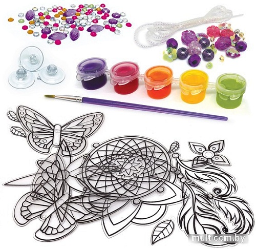 Набор для рисования Nebulous Stars Hazelia. Волшебные витражи 11017_NSDA