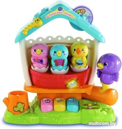 Сортер VTech Поющий домик с птичками 80-522426