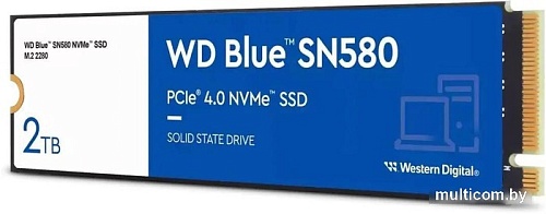 SSD WD Blue SN580 2TB WDS200T3B0E