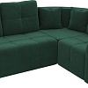 Угловой диван Mebelico Кембридж угловой 108813 (правый, велюр, зеленый)