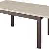 Кухонный стол Senira Кастусь 110-145x70 (дуб выбеленный/венге)