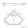 Душевая кабина Alex Baitler AB9017V-1 90x90