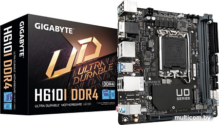 Материнская плата Gigabyte H610I DDR4 (rev. 1.0)