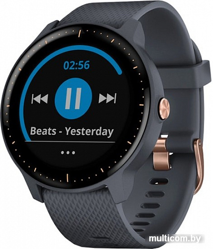 Умные часы Garmin Vivoactive 3 Music (синий гранит)