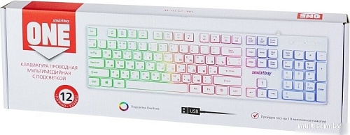 Клавиатура SmartBuy One 251 SBK-251U-W
