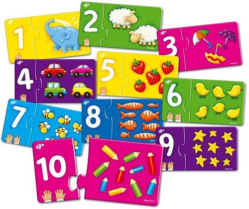 Мозаика/пазл Baby Toys Веселый счет 02513
