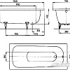 Ванна Kaldewei Saniform Plus 150x70 111630003001