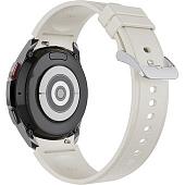 Ремешок Rumi Classic силиконовый для Samsung Galaxy Watch4/5 (20 мм, серый)