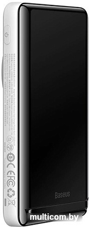 Внешний аккумулятор Baseus Magnetic Bracket Wireless Fast Charge 10000mAh (белый)