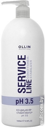 Кондиционер Ollin Professional Service Line рН3.5 стабилизатор 1 л