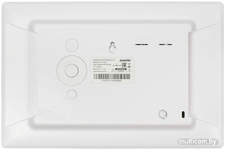 Цифровая фоторамка Digma PF-1043 (белый)