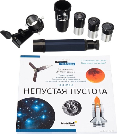 Телескоп Levenhuk Discovery Spark 769 EQ с книгой