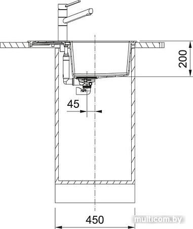 Кухонная мойка Franke Sirius 2.0 S2D 611-62 (500) Tectonite 143.0628.367 (серый)