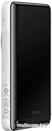 Внешний аккумулятор Baseus Magnetic Bracket Wireless Fast Charge 10000mAh (белый)