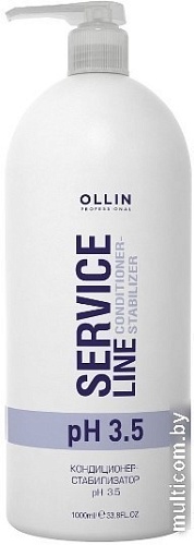 Кондиционер Ollin Professional Service Line рН3.5 стабилизатор 1 л
