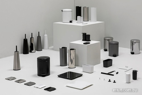 Набор для туалета Brabantia ReNew 280689 (стальной полированный)